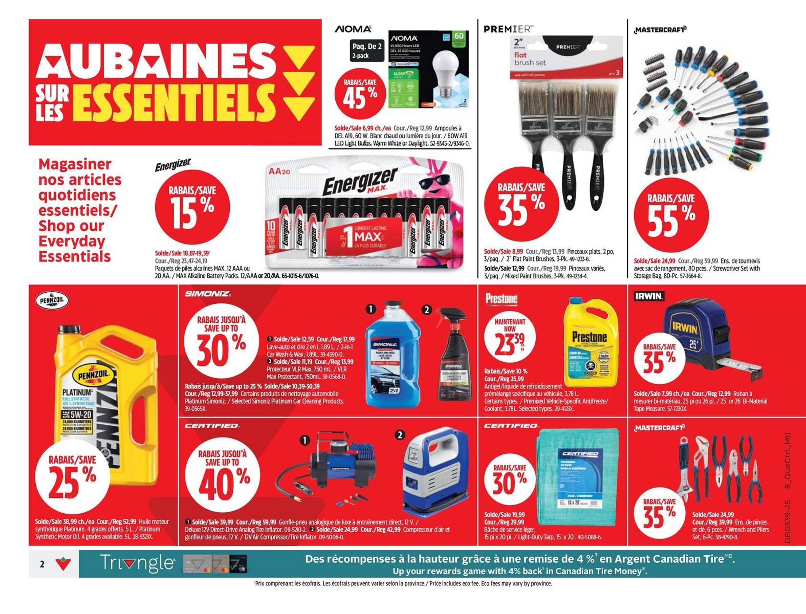 Canadian Tire flyer