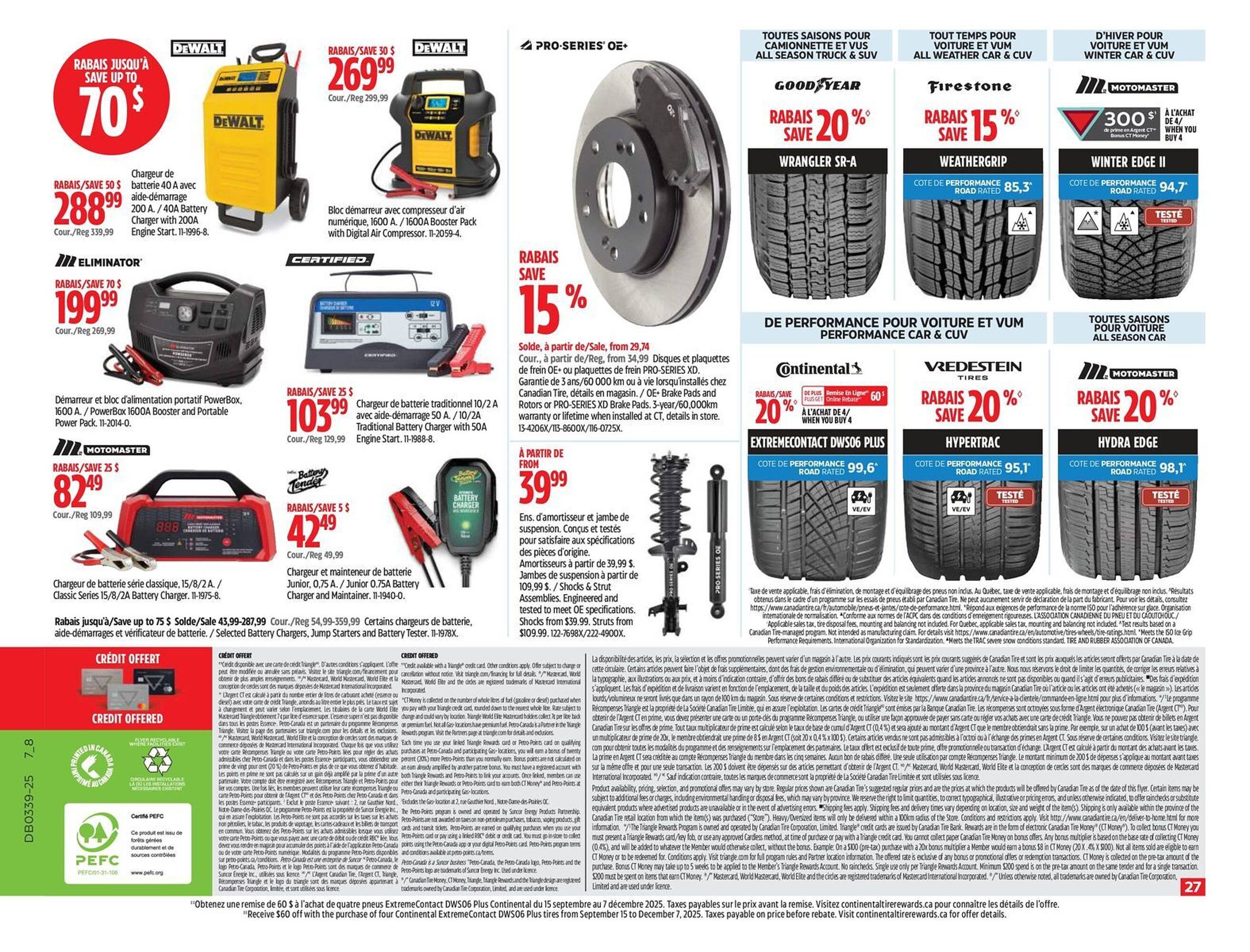 Canadian Tire flyer