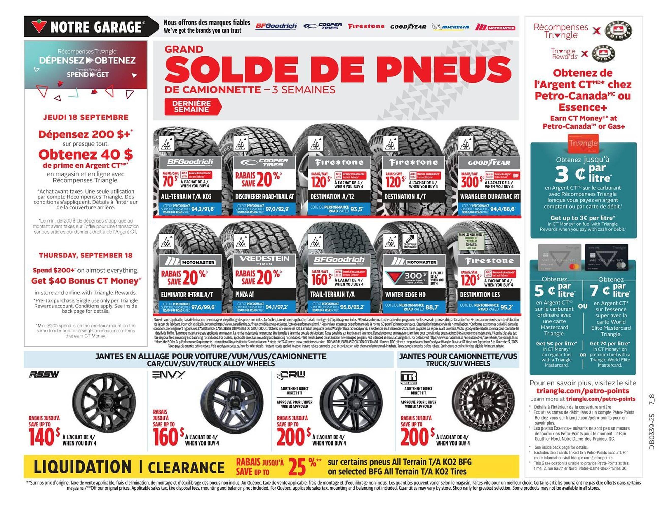 Canadian Tire flyer