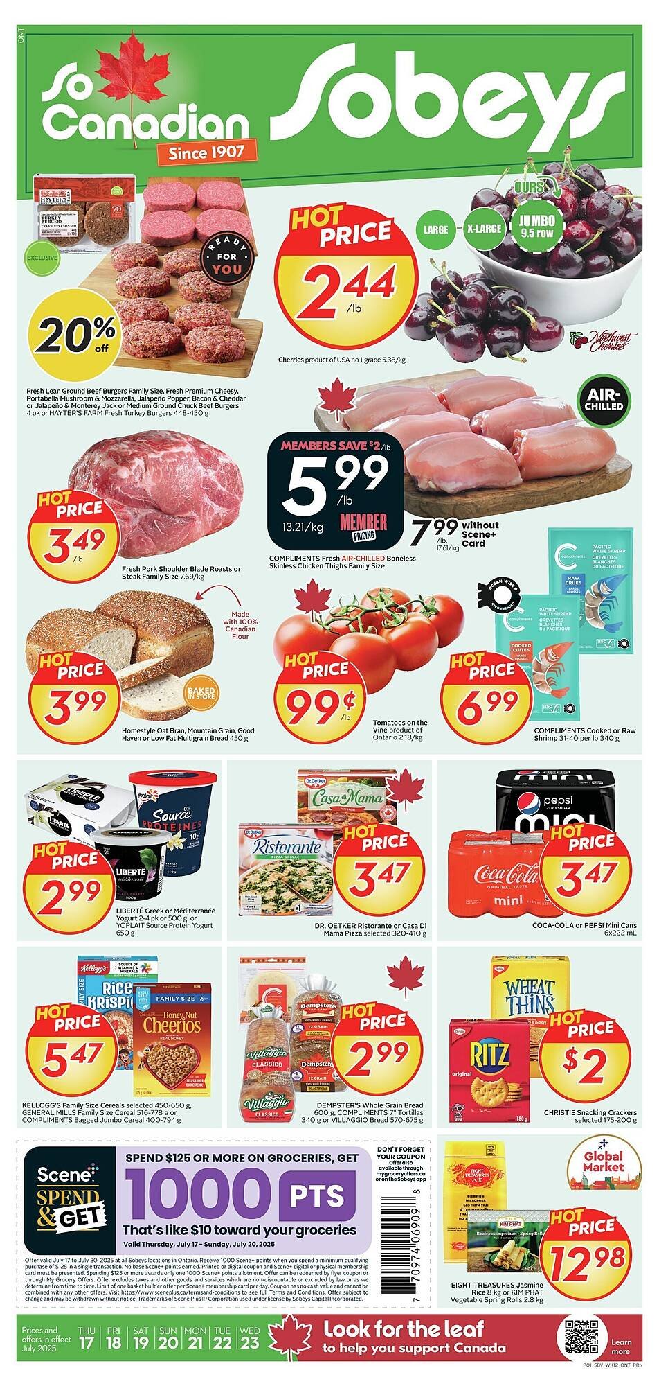 Sobeys flyer (2025-07-17 - 2025-07-23) | 1