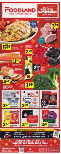 Foodland flyer (2025-12-11 - 2025-12-17)