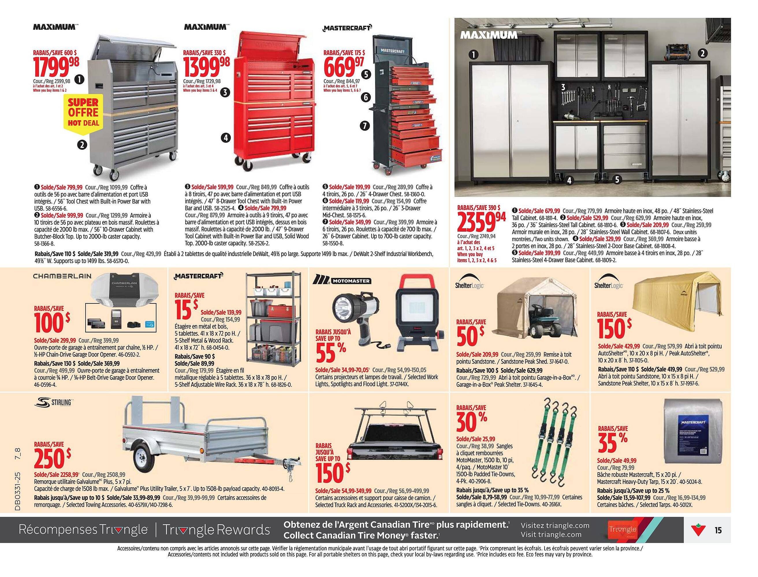 Canadian Tire flyer
