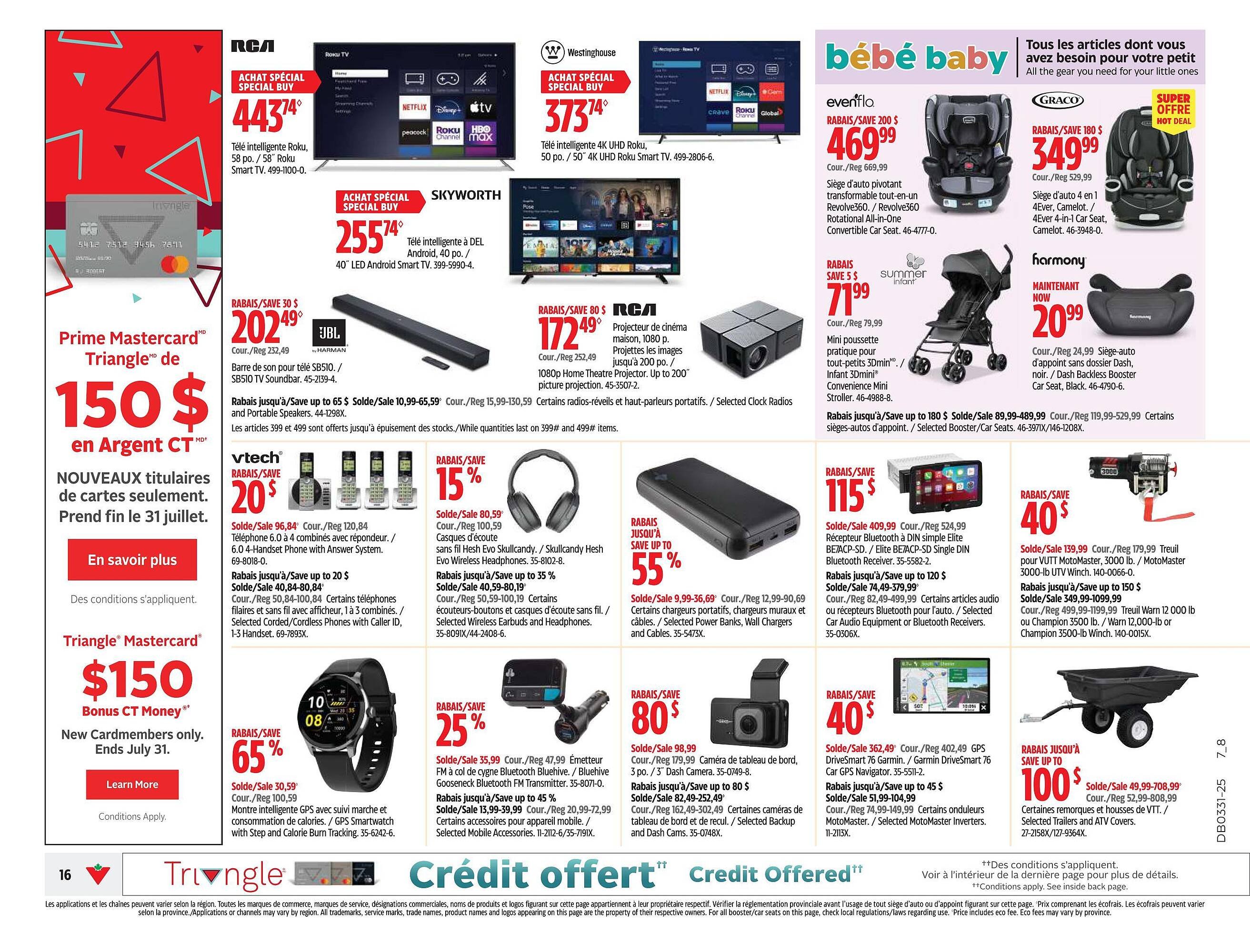 Canadian Tire flyer