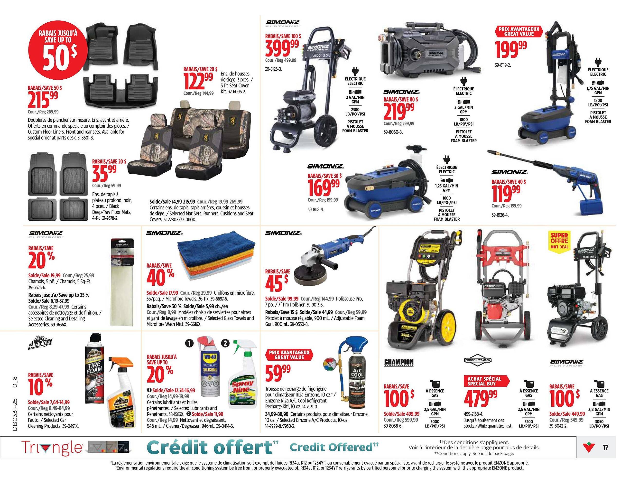 Canadian Tire flyer