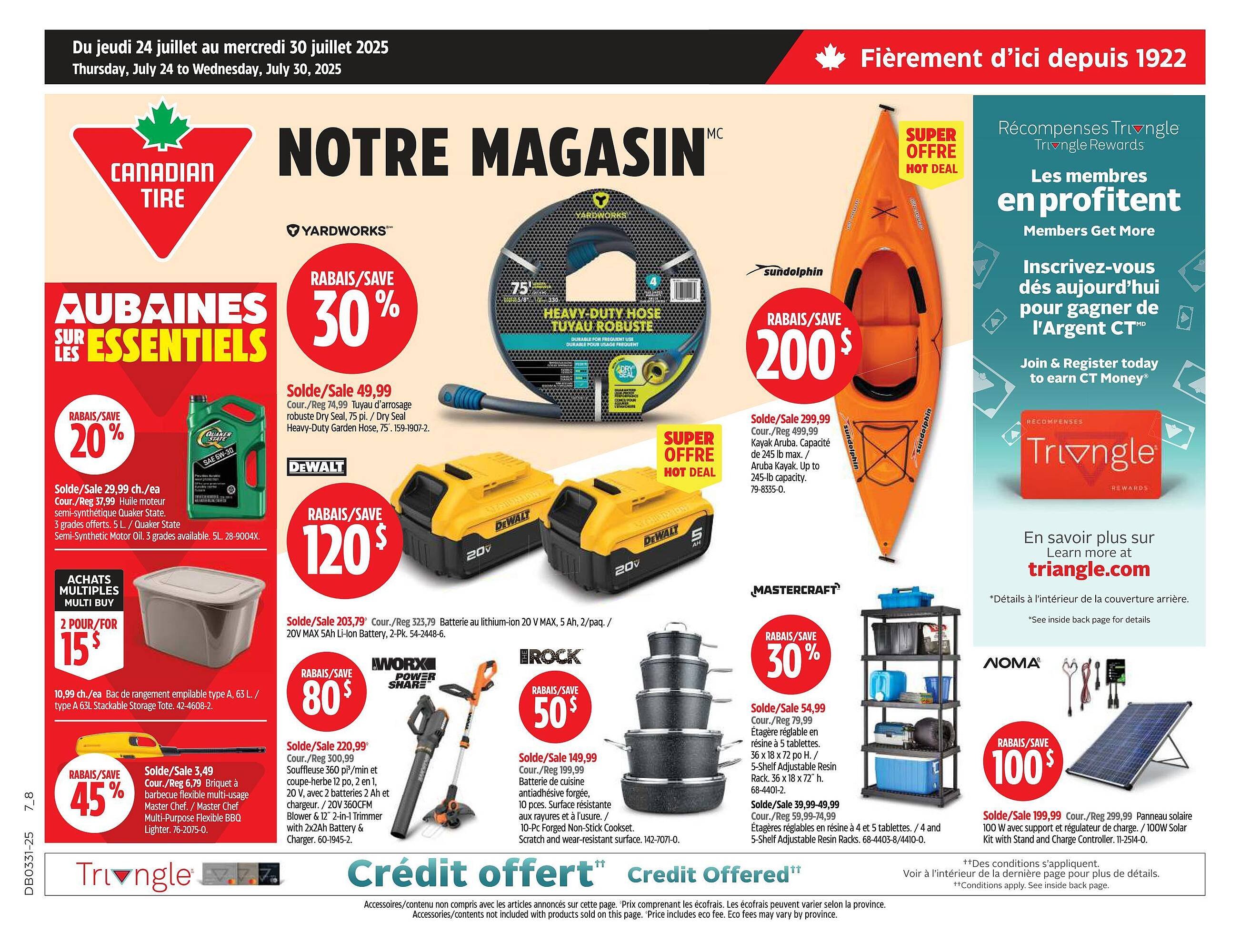 Canadian Tire flyer