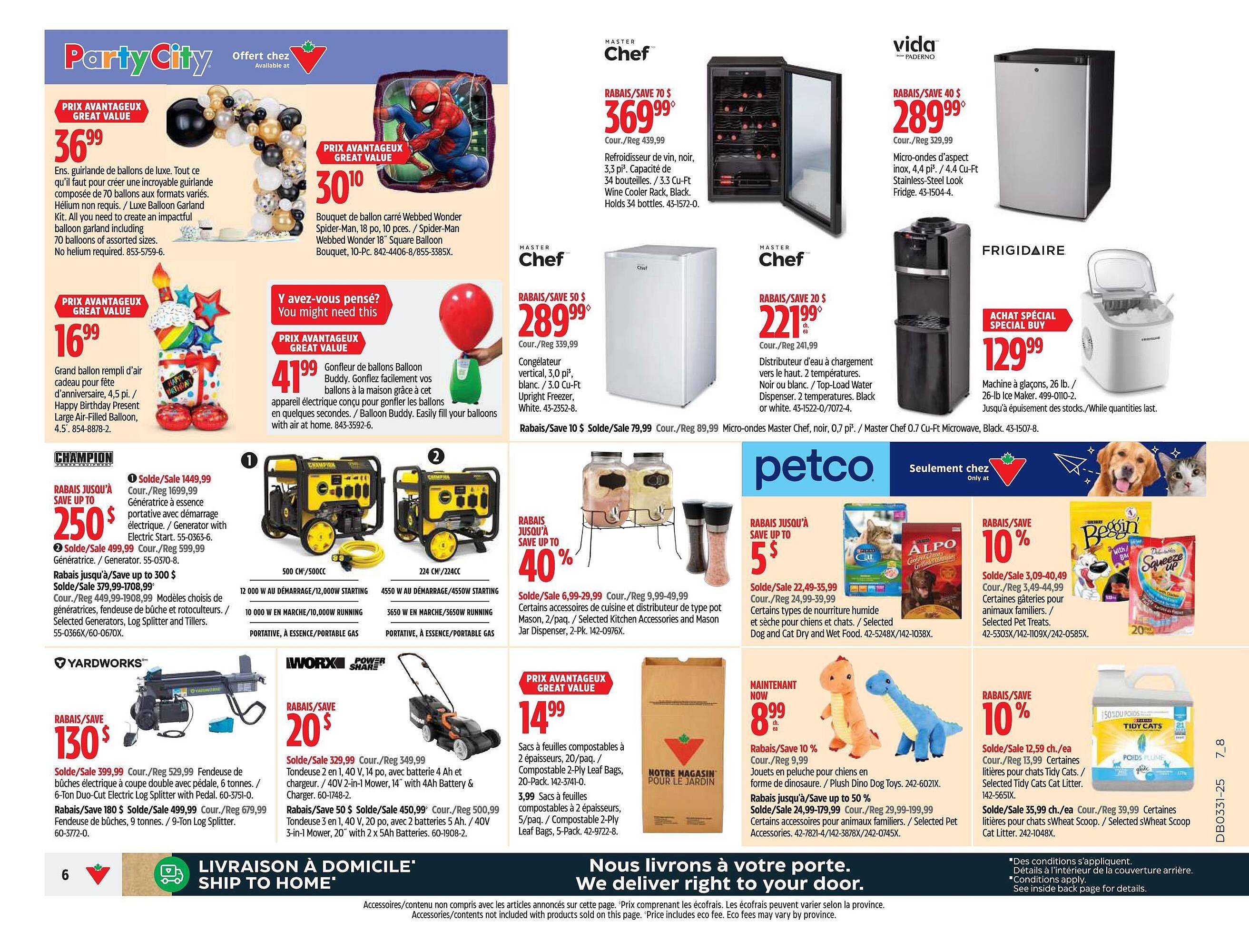 Canadian Tire flyer