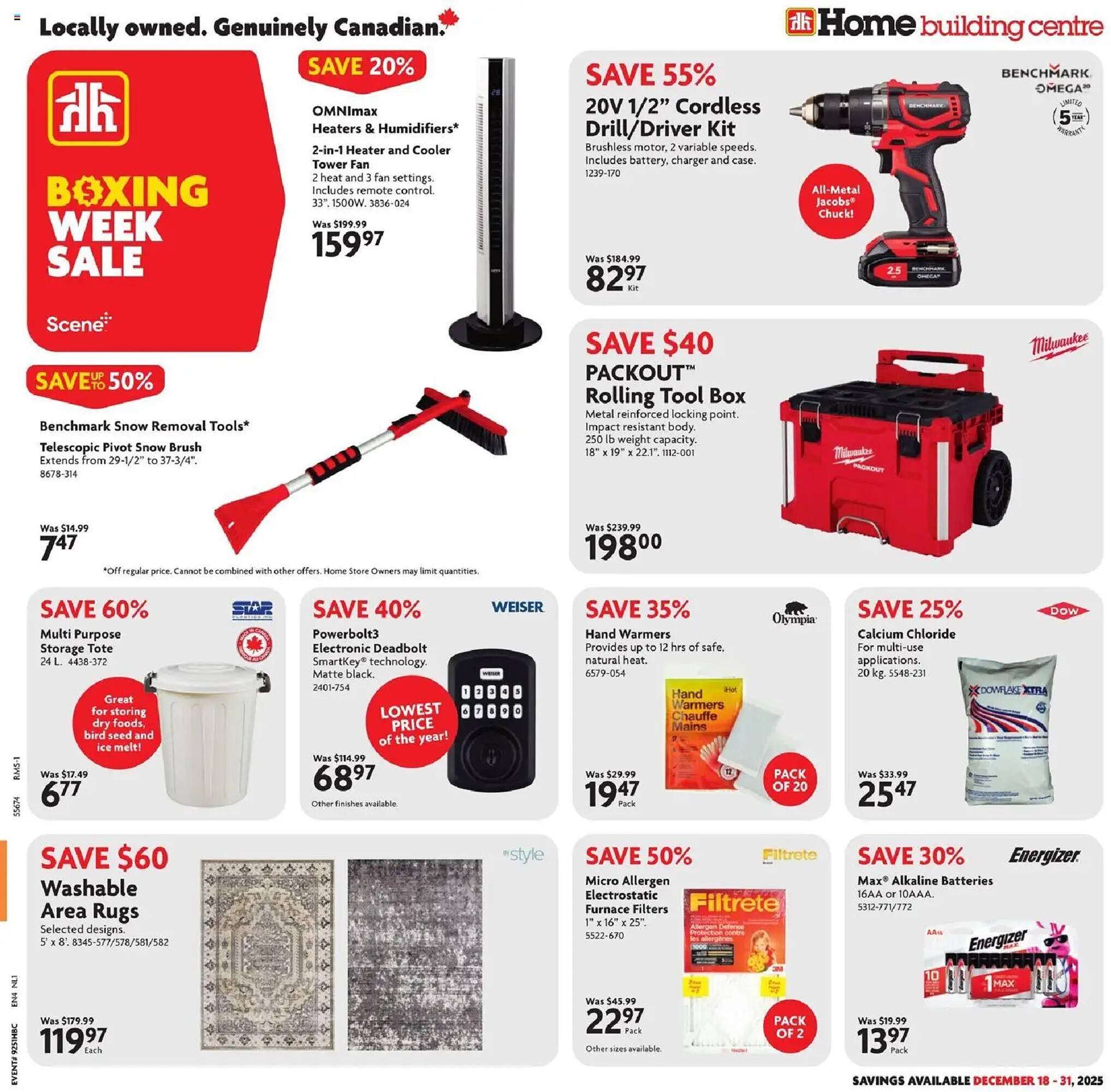 Home Hardware flyer (2025-12-18 - 2026-01-01) | 1