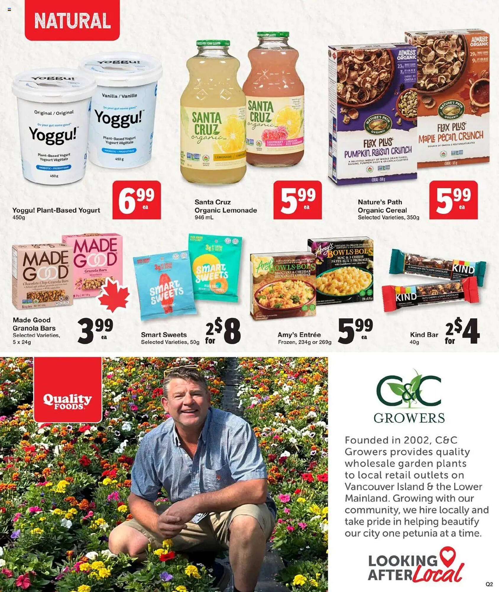 Quality Foods flyer