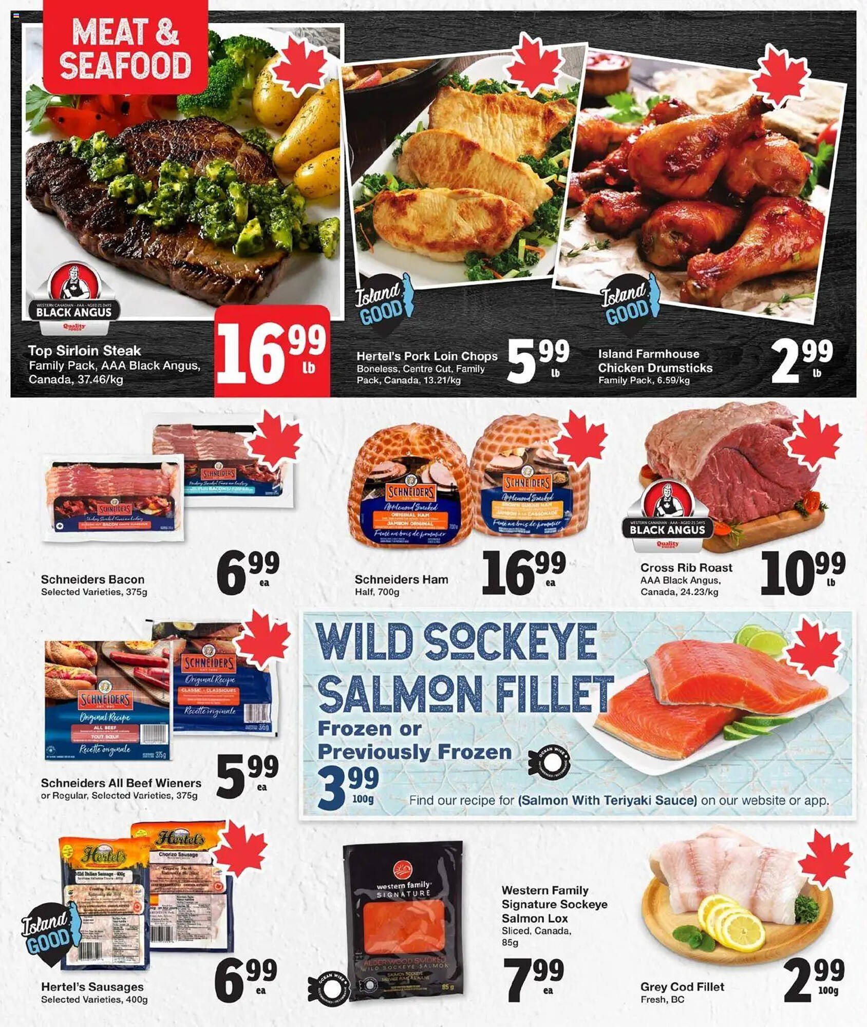 Quality Foods flyer