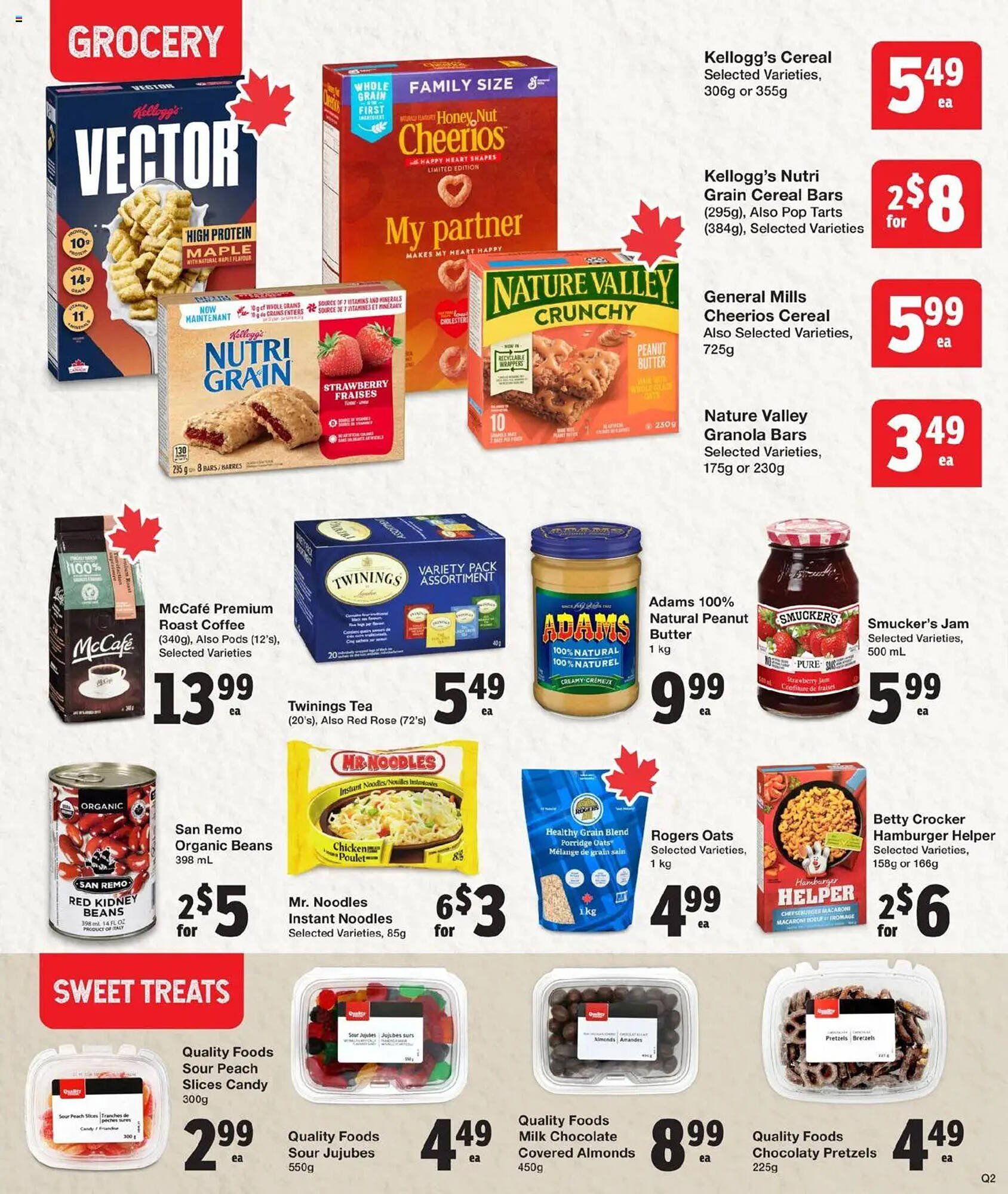Quality Foods flyer