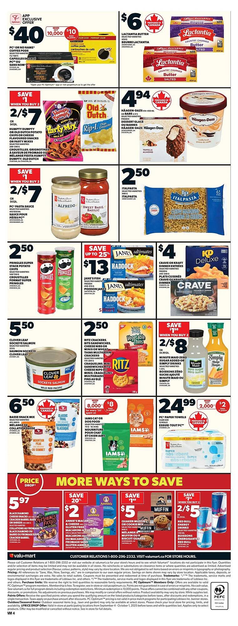 Valu-mart flyer