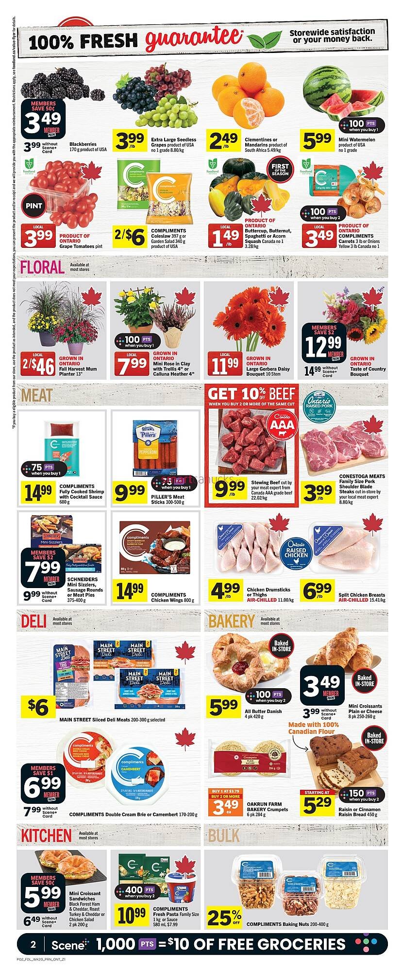 Foodland flyer