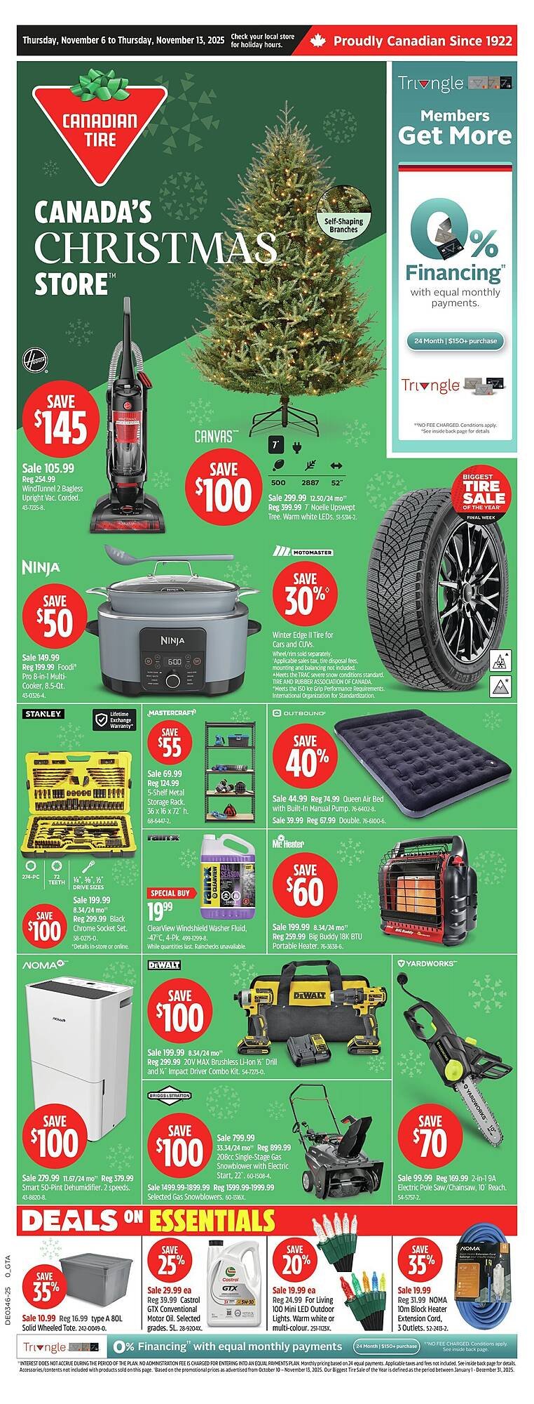 Canadian Tire flyer (2025-11-06 - 2025-11-13) | 1