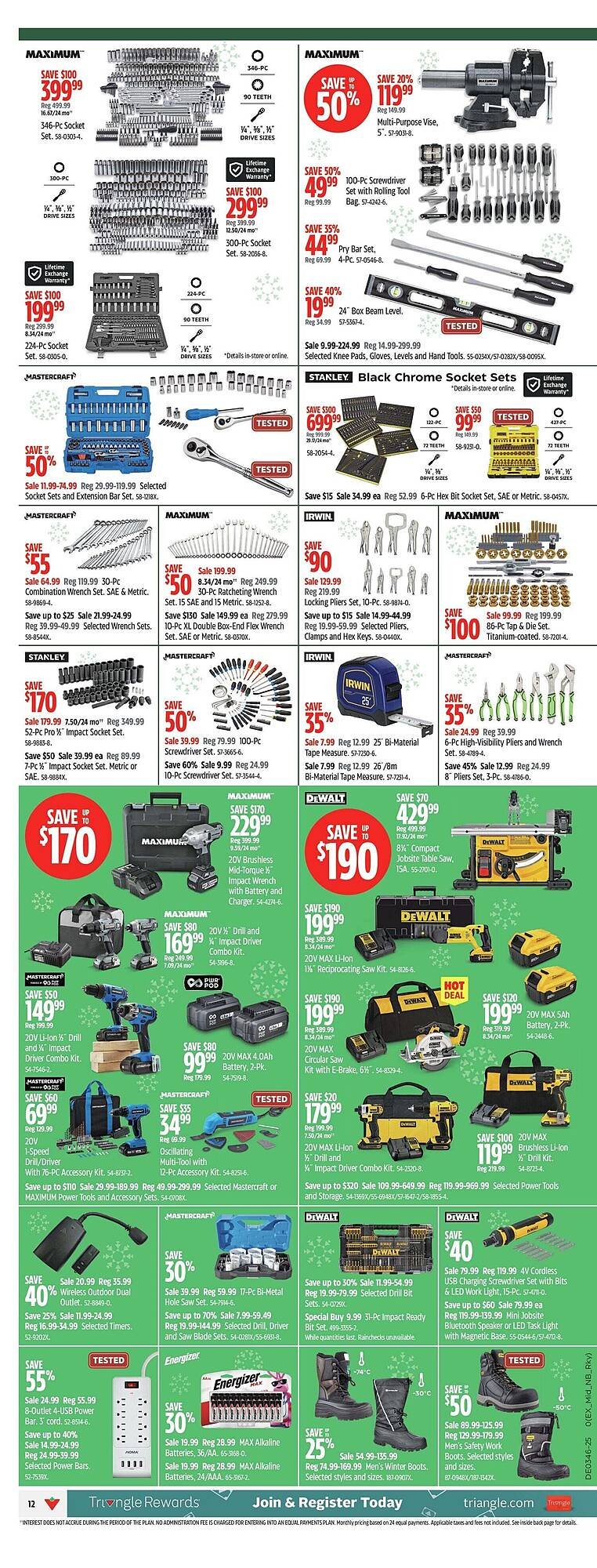 Canadian Tire flyer