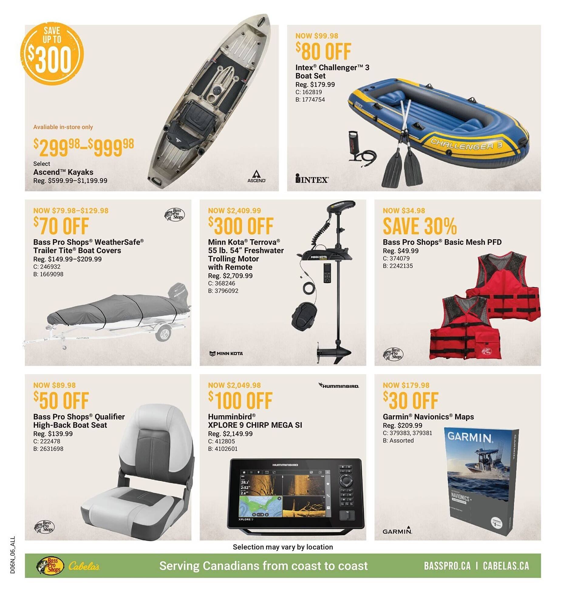 Cabela's flyer
