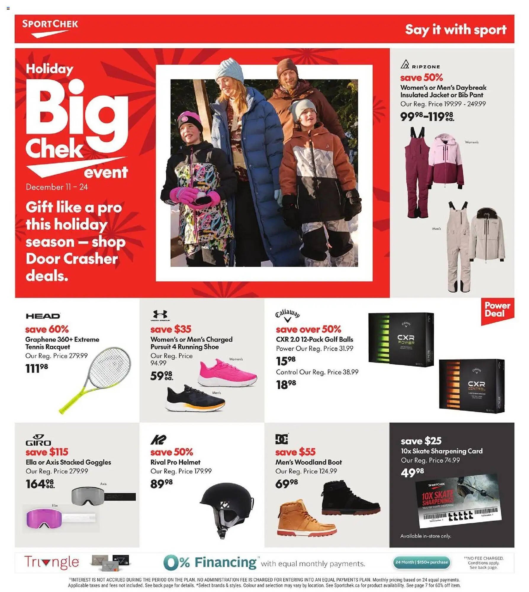 Sport Chek flyer (2025-12-11 - 2025-12-25) | 1