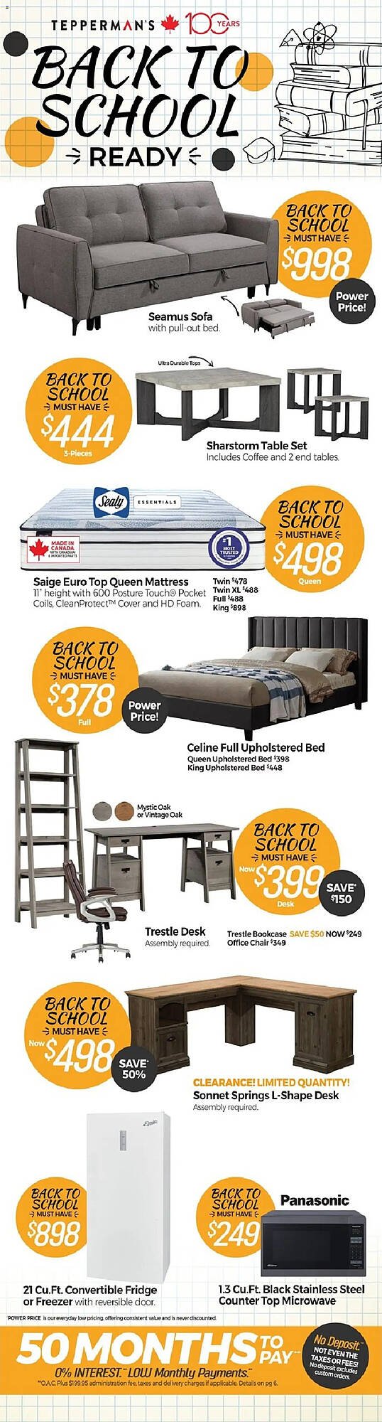 Tepperman's flyer