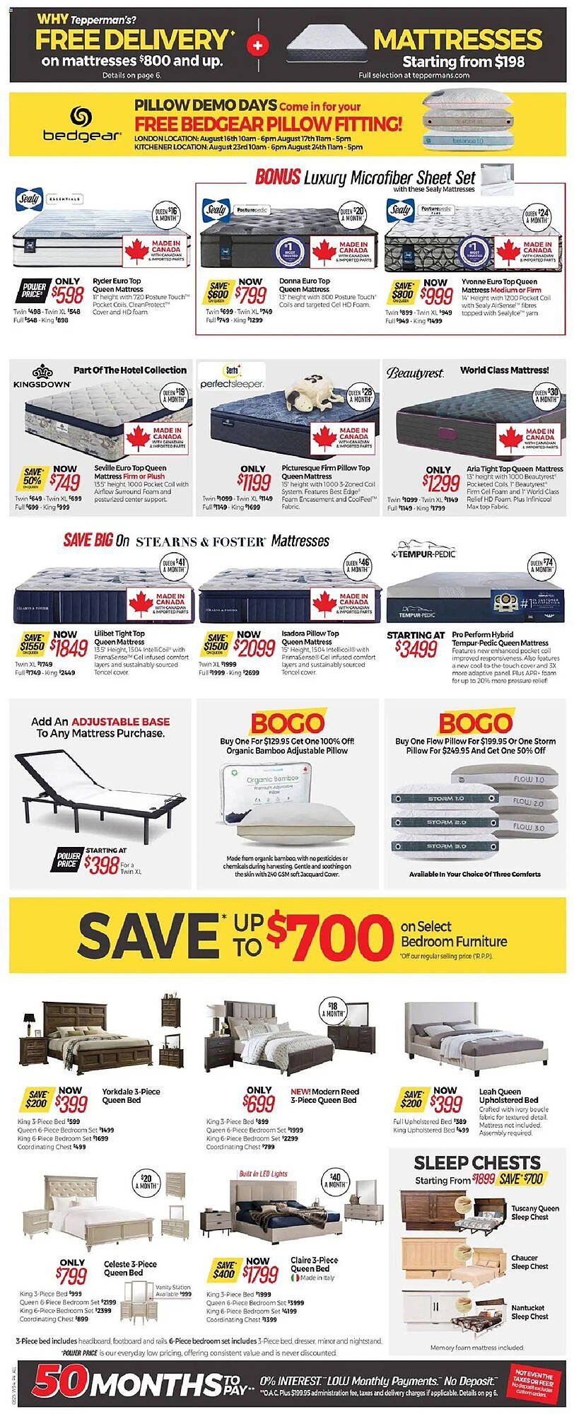 Tepperman's flyer