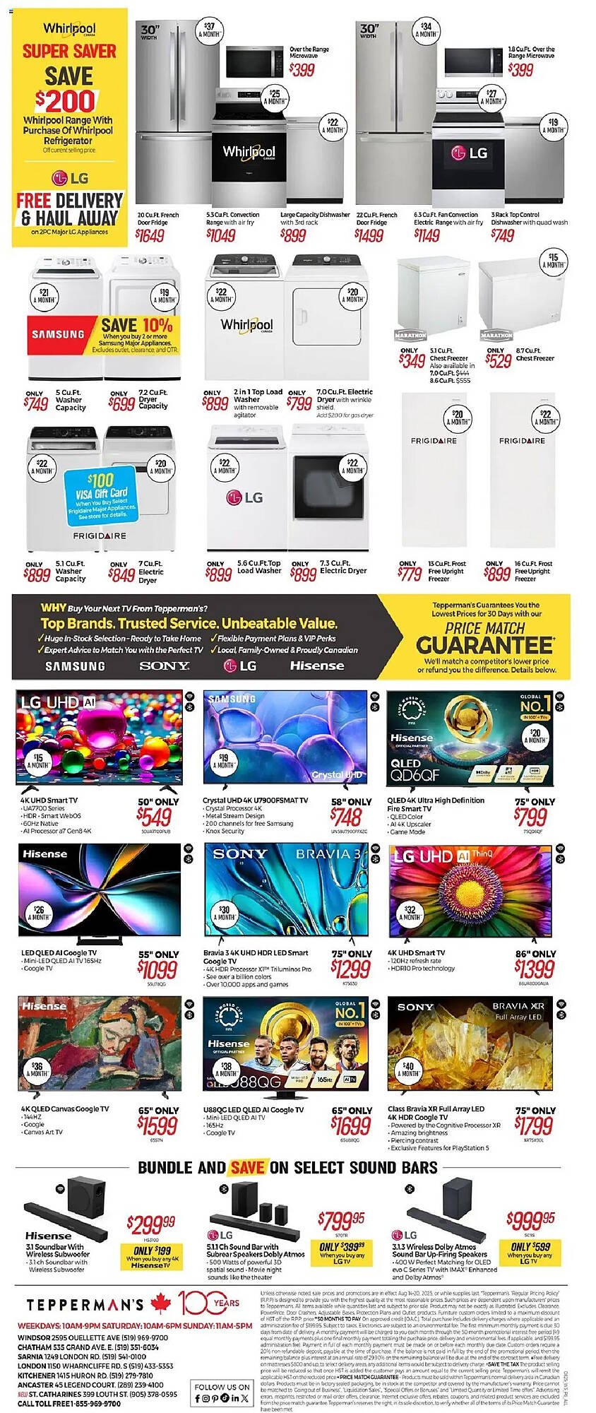 Tepperman's flyer