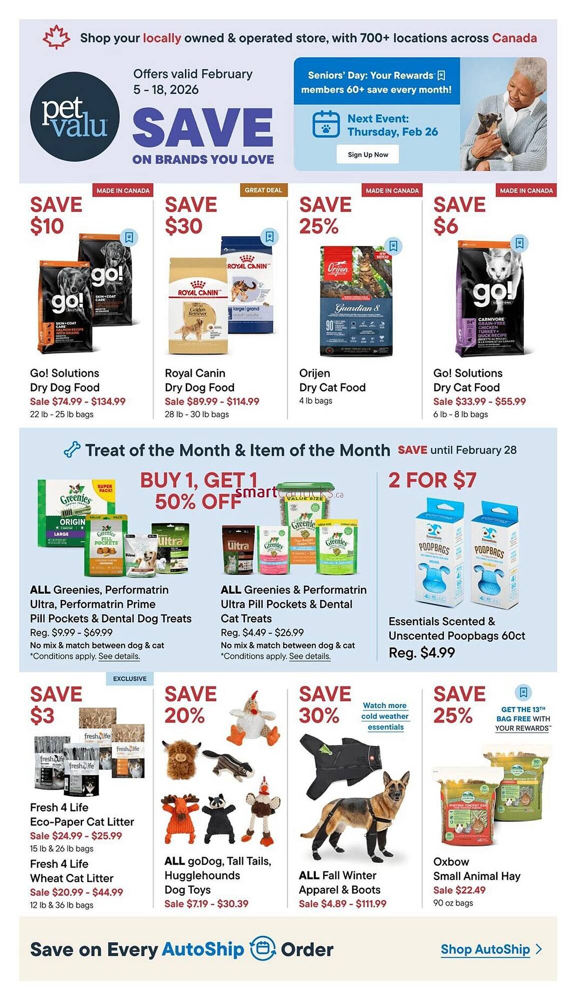 Petvalu flyer (2026-02-05 - 2026-02-18) | 1