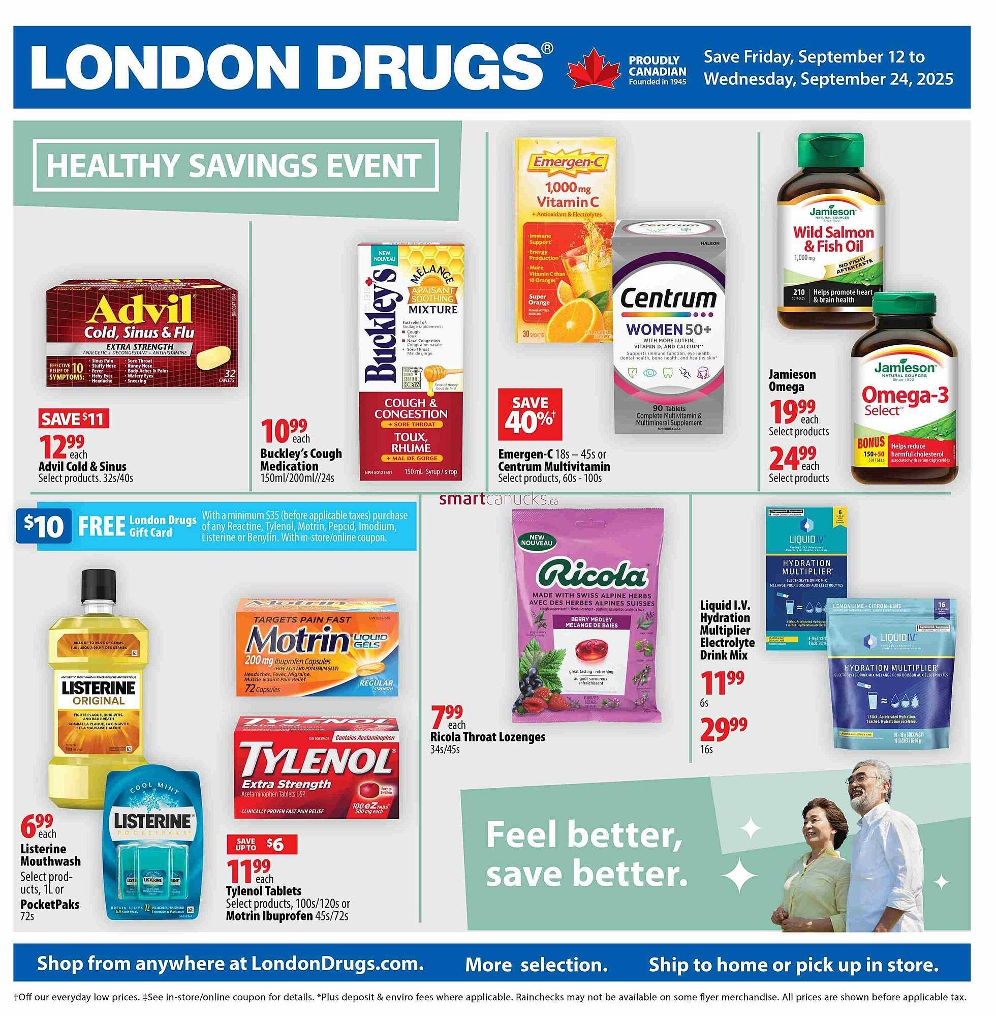 London Drugs flyer (2025-09-12 - 2025-10-01) | 1