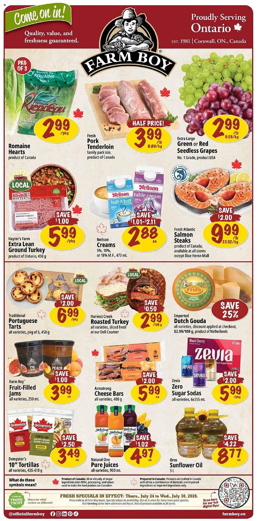 Farm Boy flyer (2025-07-24 - 2025-07-30) | 1