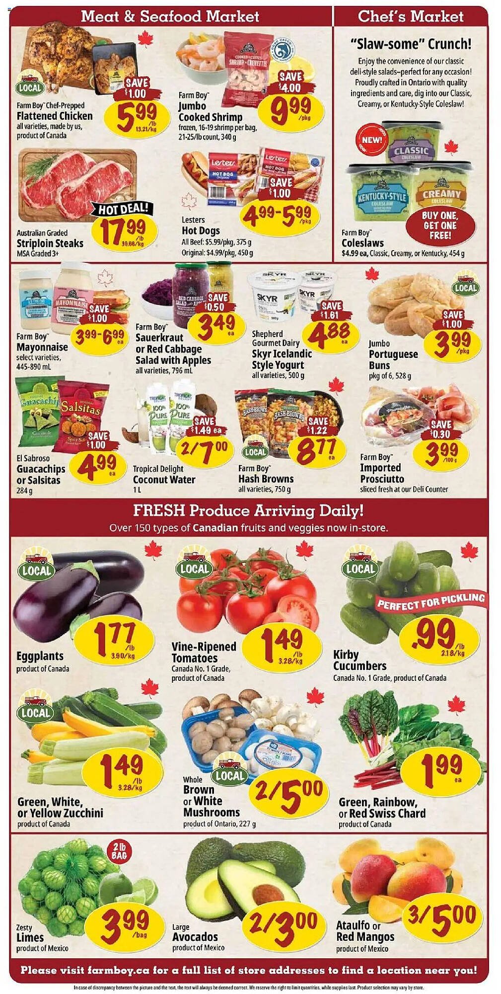 Farm Boy flyer
