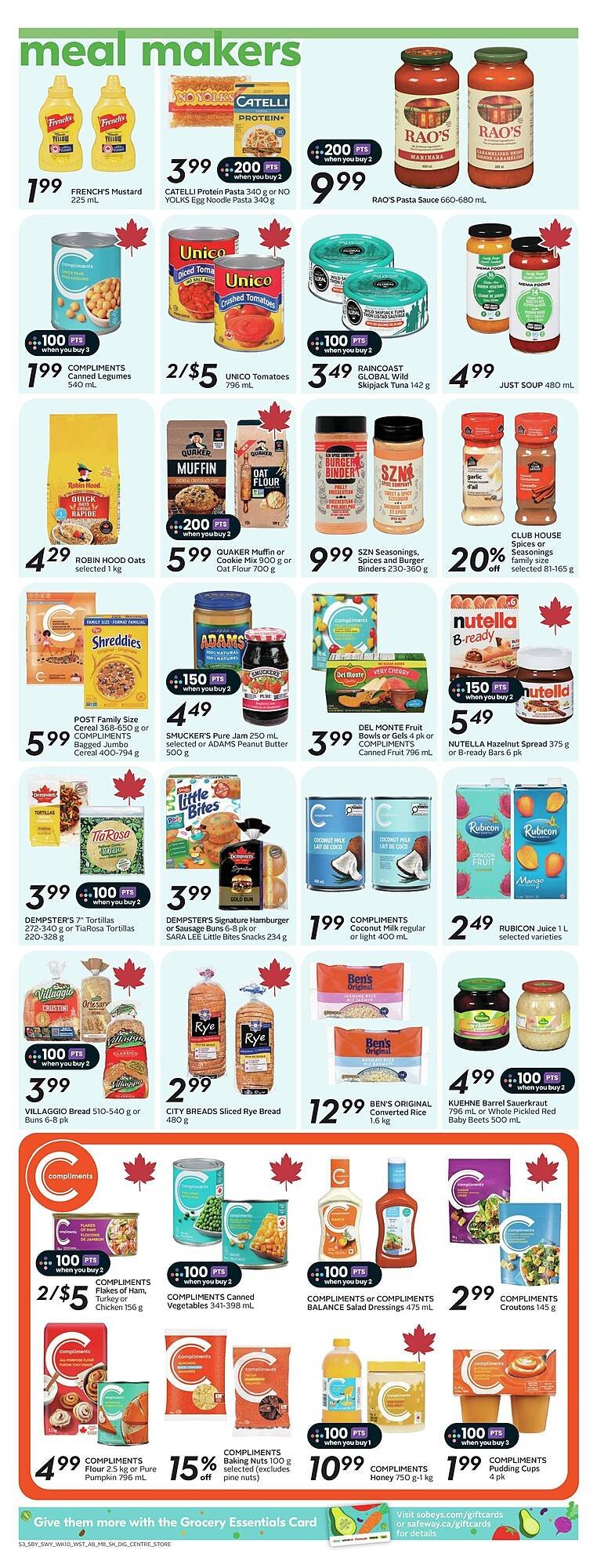 Safeway flyer