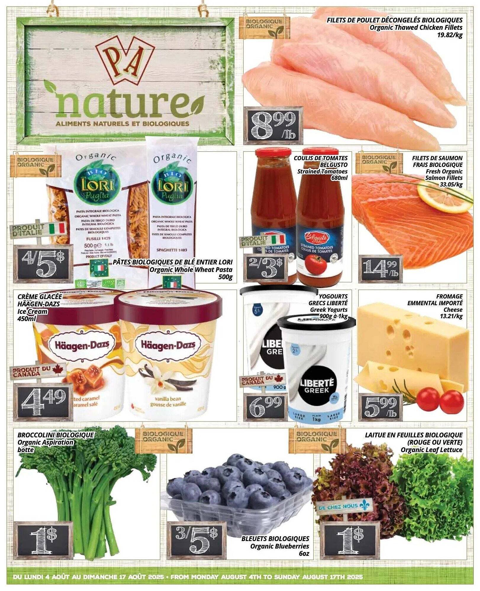 Supermarché PA flyer (2025-08-01 - 2025-08-08) | 1