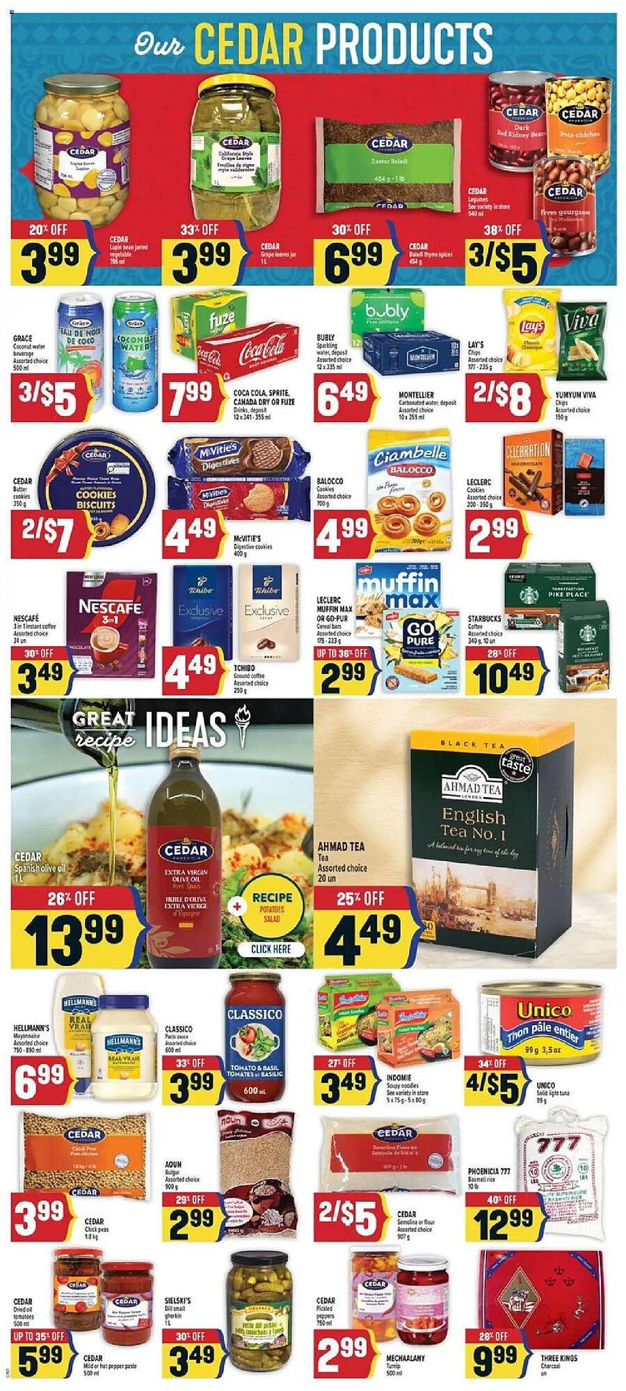 Marché Adonis flyer