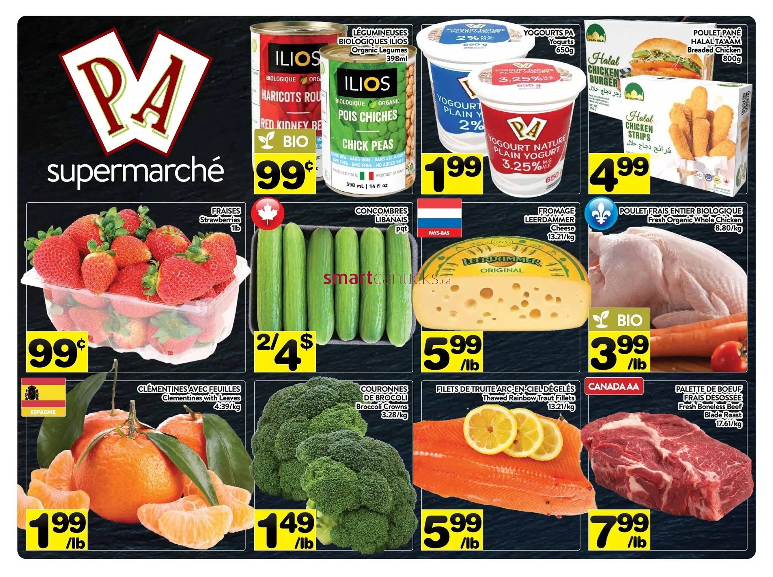 Supermarché PA flyer