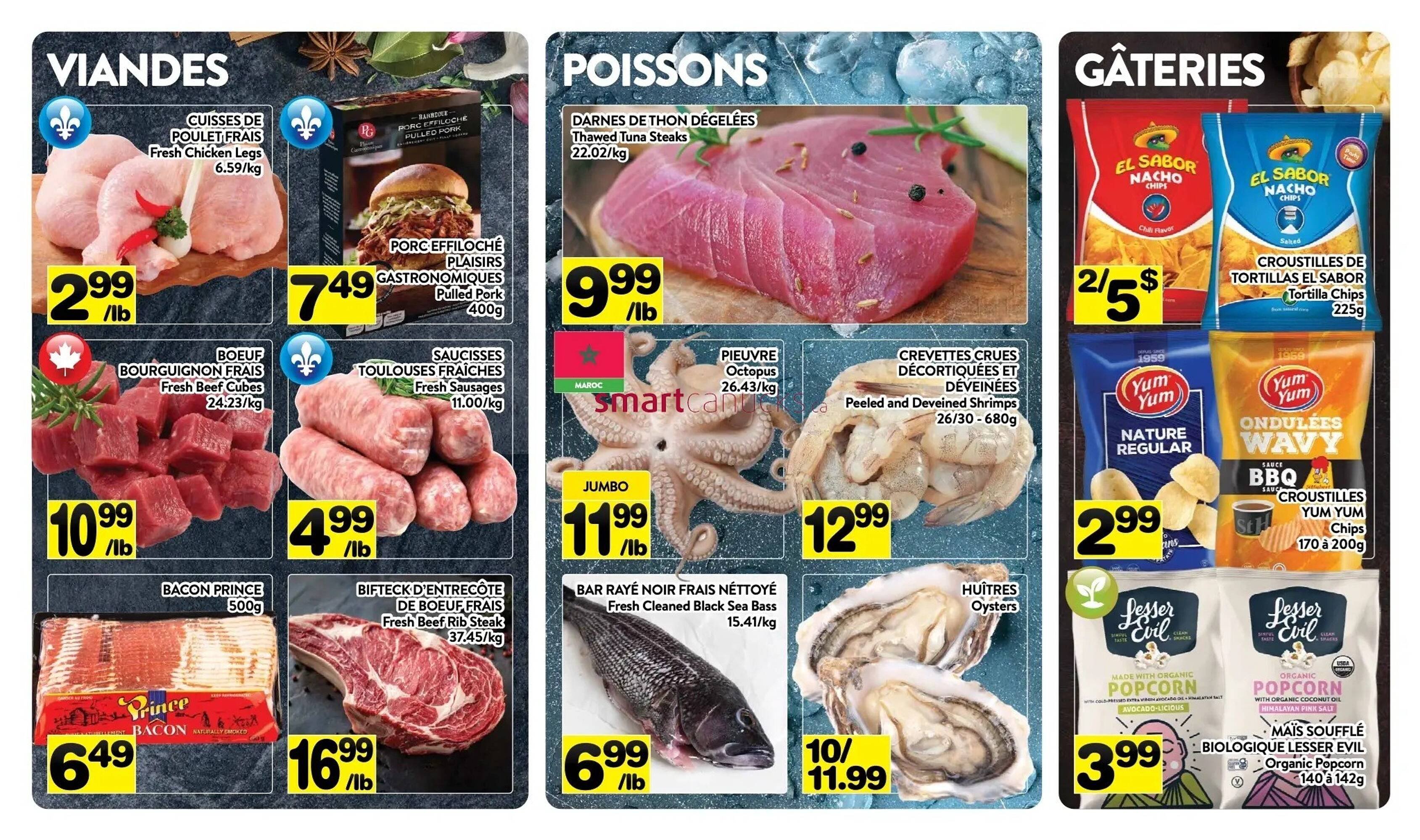 Supermarché PA flyer