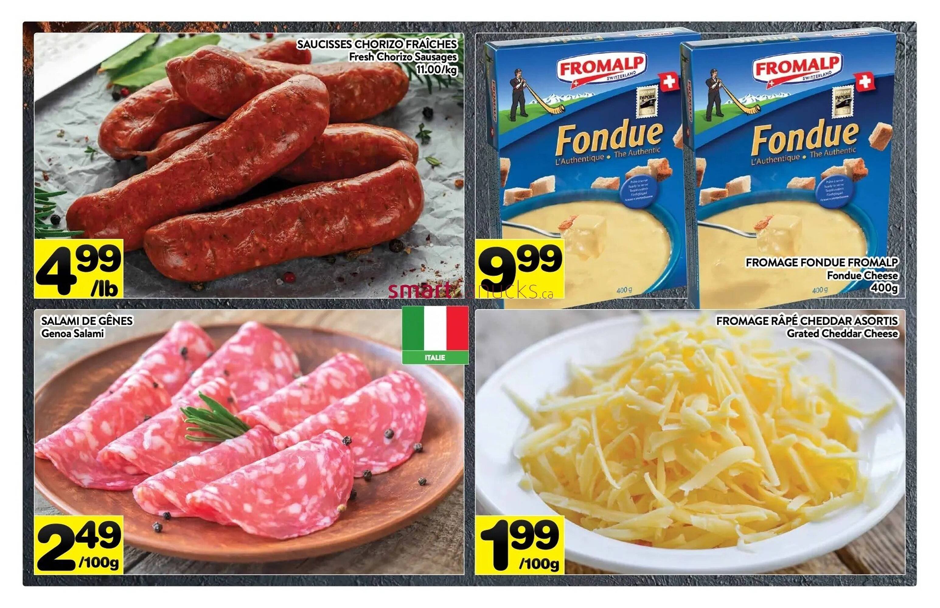 Supermarché PA flyer