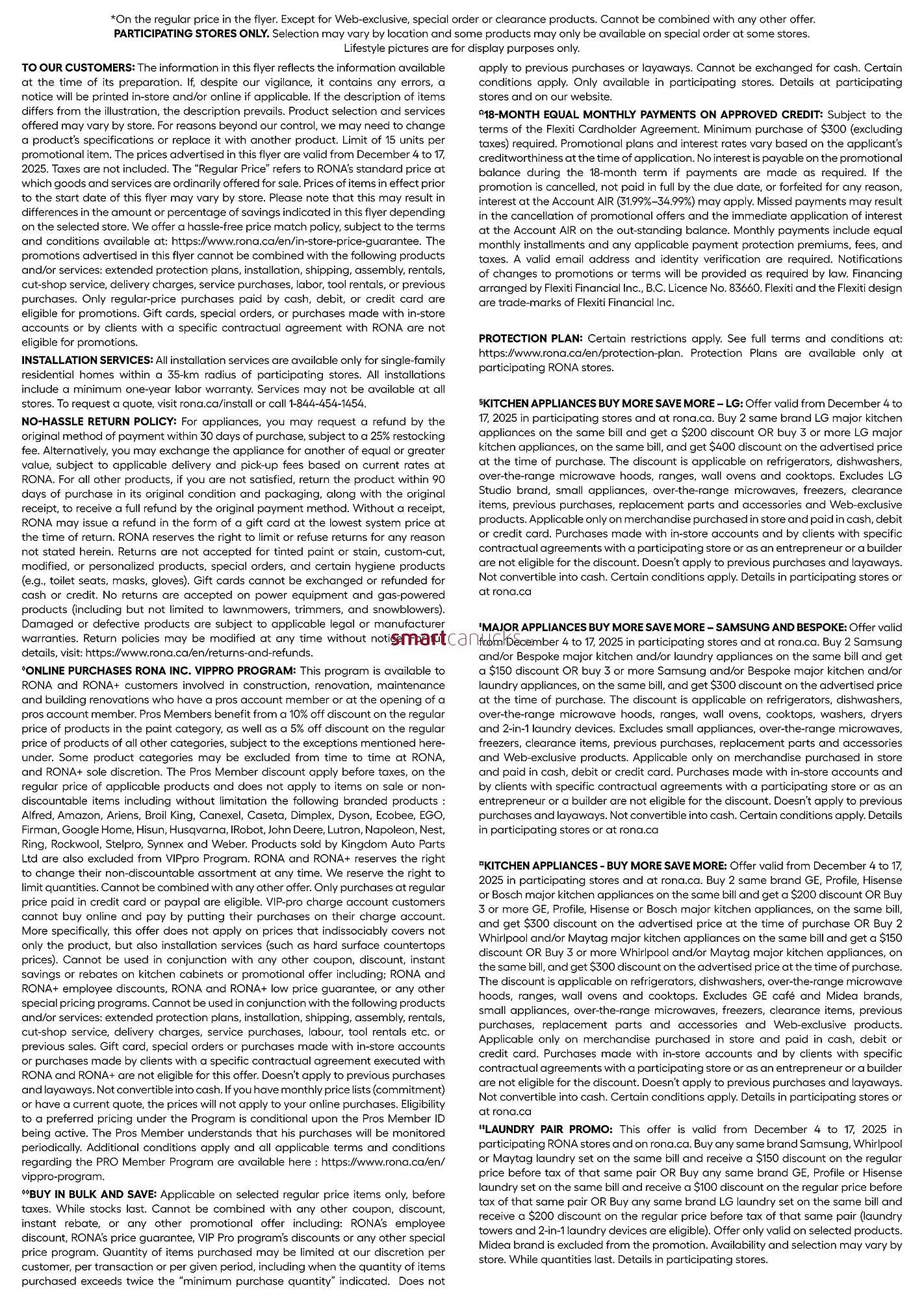 RONA flyer (2025-12-04 - 2025-12-17) | 22