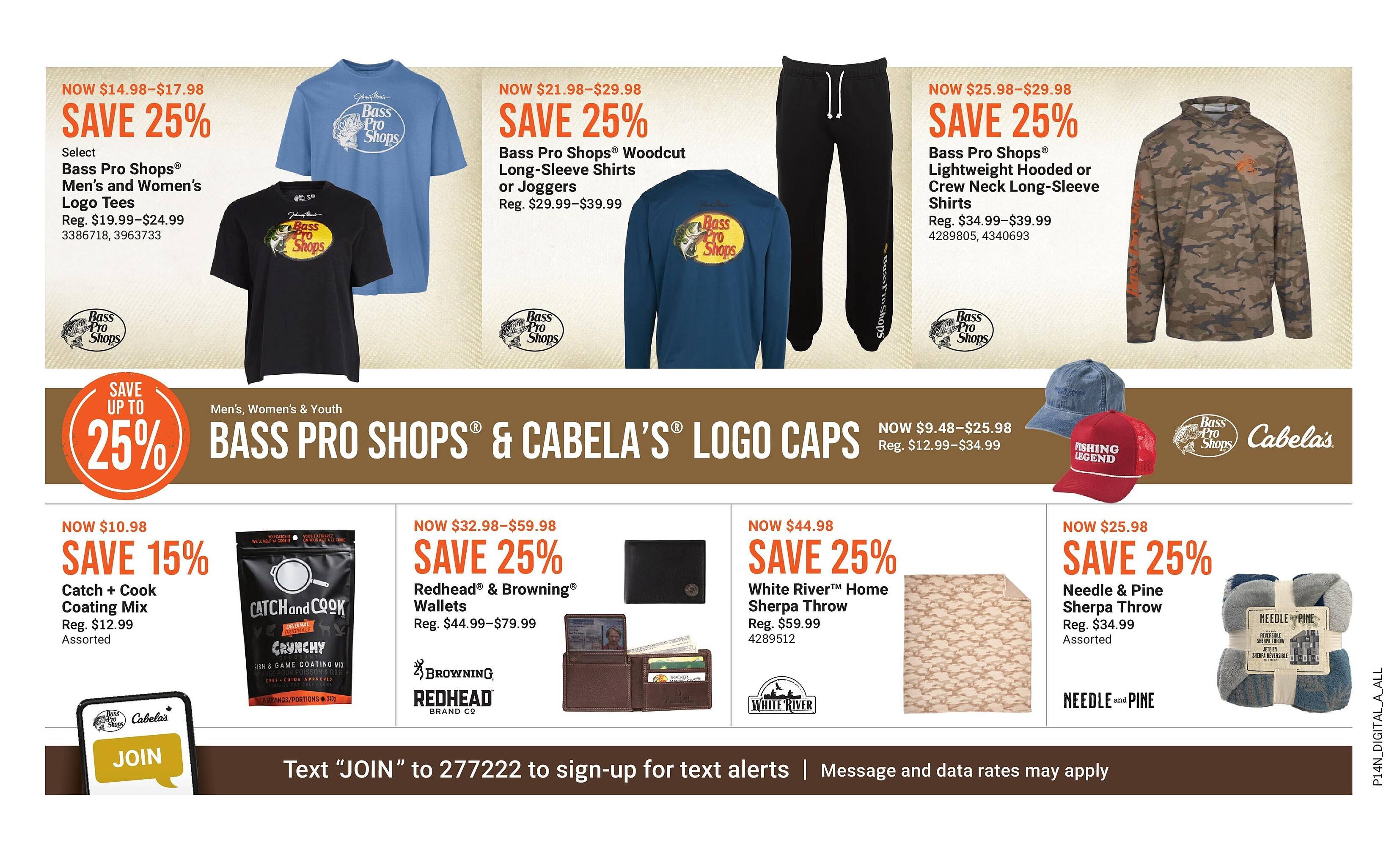 Cabela's flyer