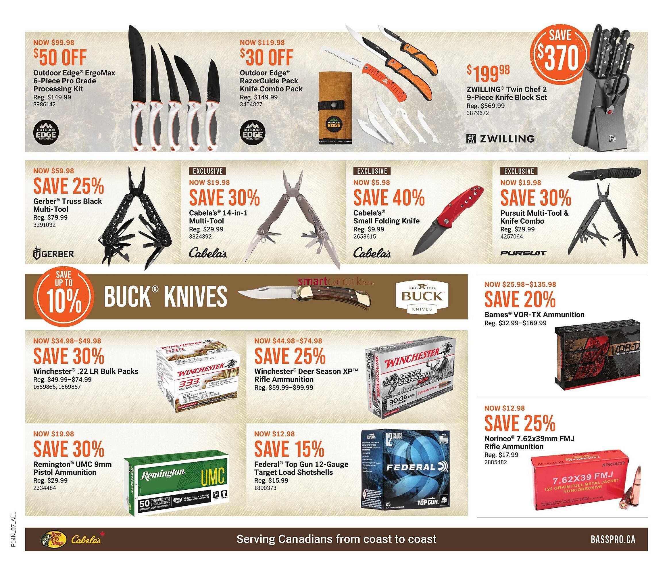 Cabela's flyer
