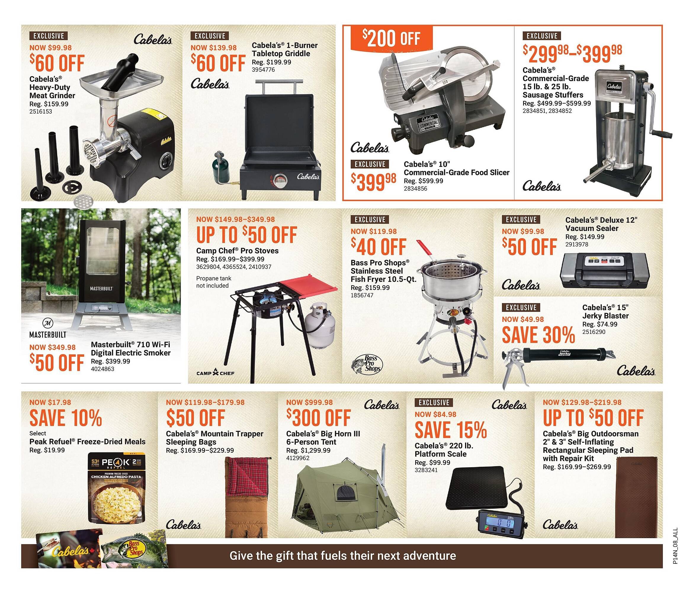 Cabela's flyer