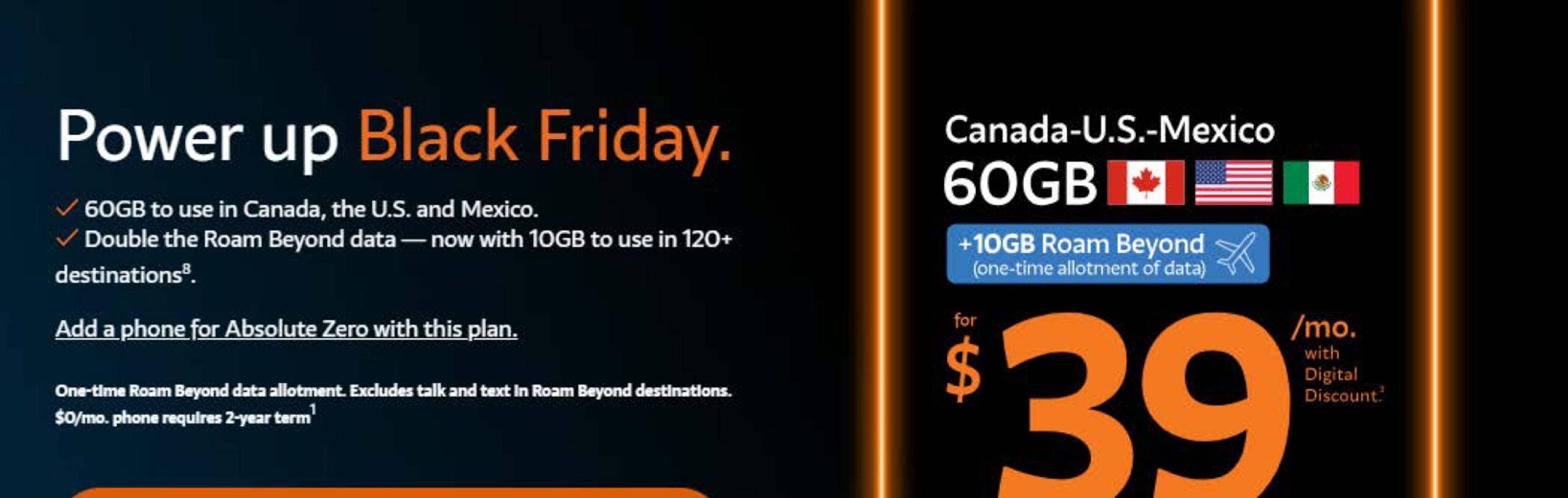 Freedom Mobile flyer