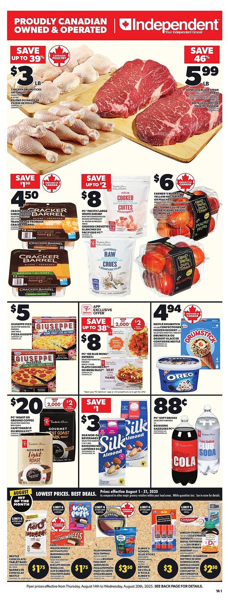 Independent Grocer flyer (2025-08-14 - 2025-08-20) | 1