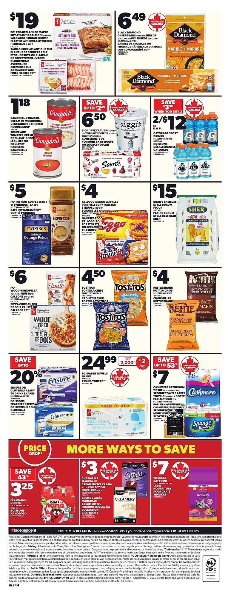 Independent Grocer flyer