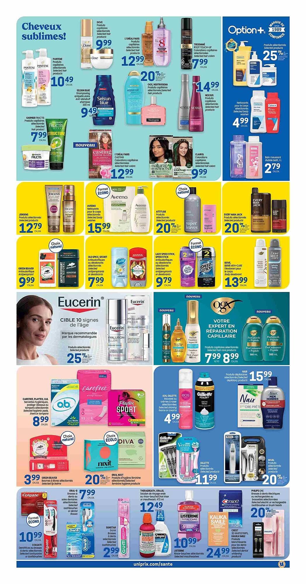 Uniprix flyer