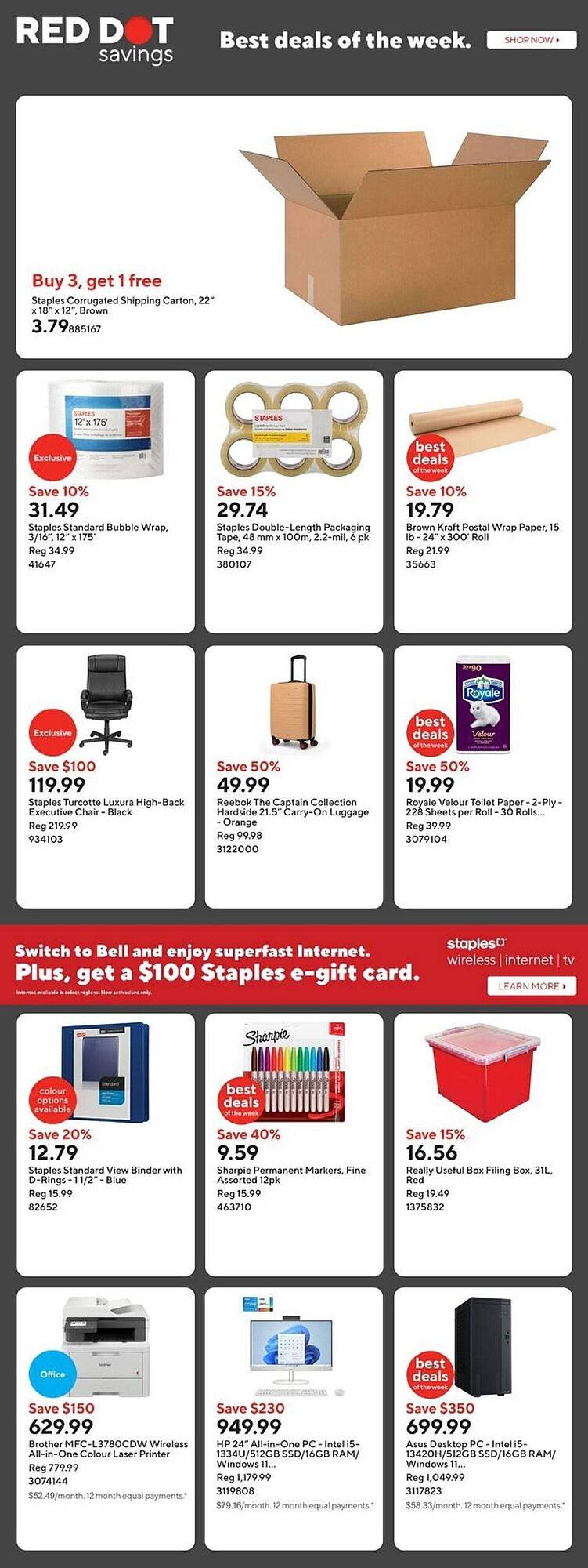 Staples flyer (2025-11-07 - 2025-11-14) | 2