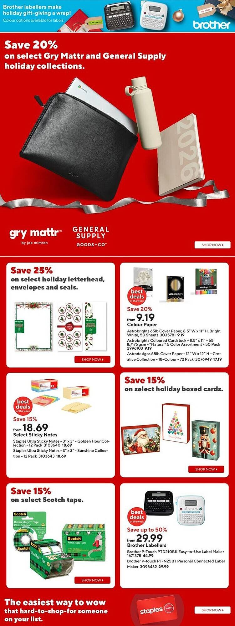 Staples flyer (2025-11-07 - 2025-11-14) | 15