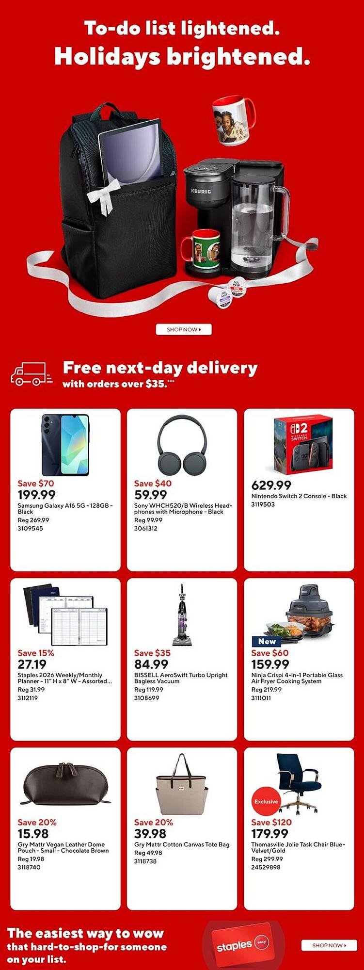 Staples flyer (2025-11-07 - 2025-11-14) | 4