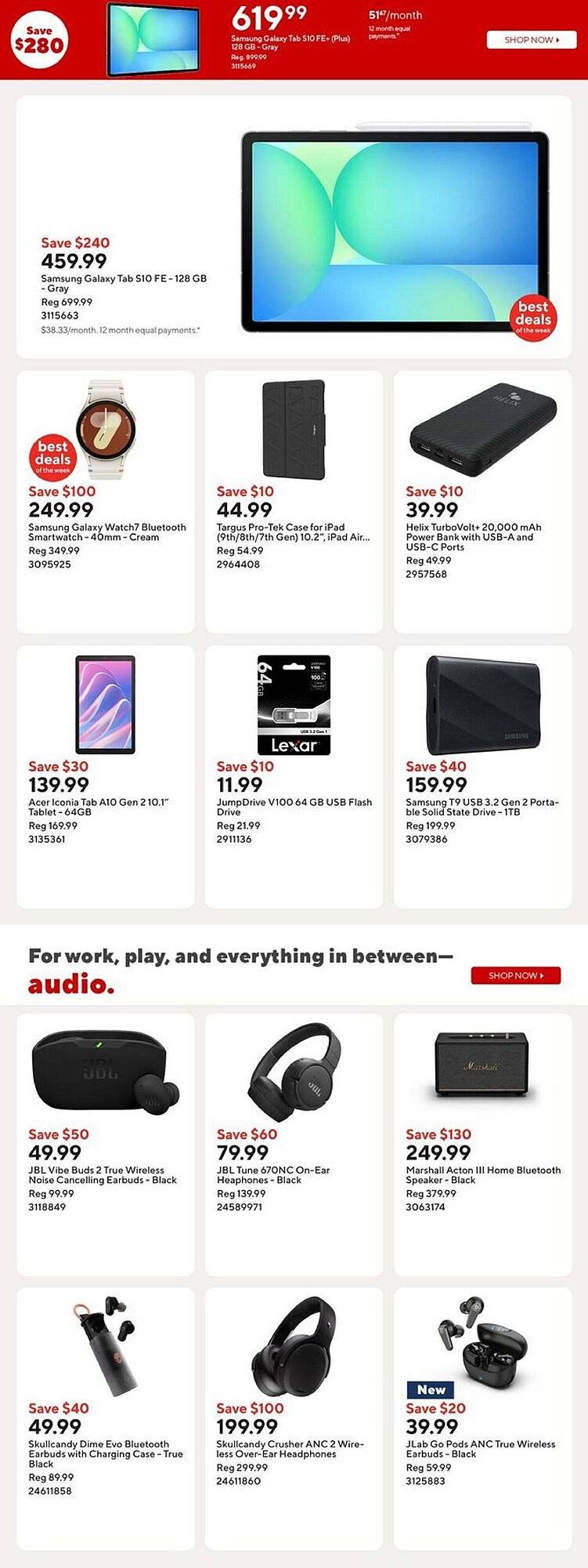 Staples flyer (2025-11-07 - 2025-11-14) | 10