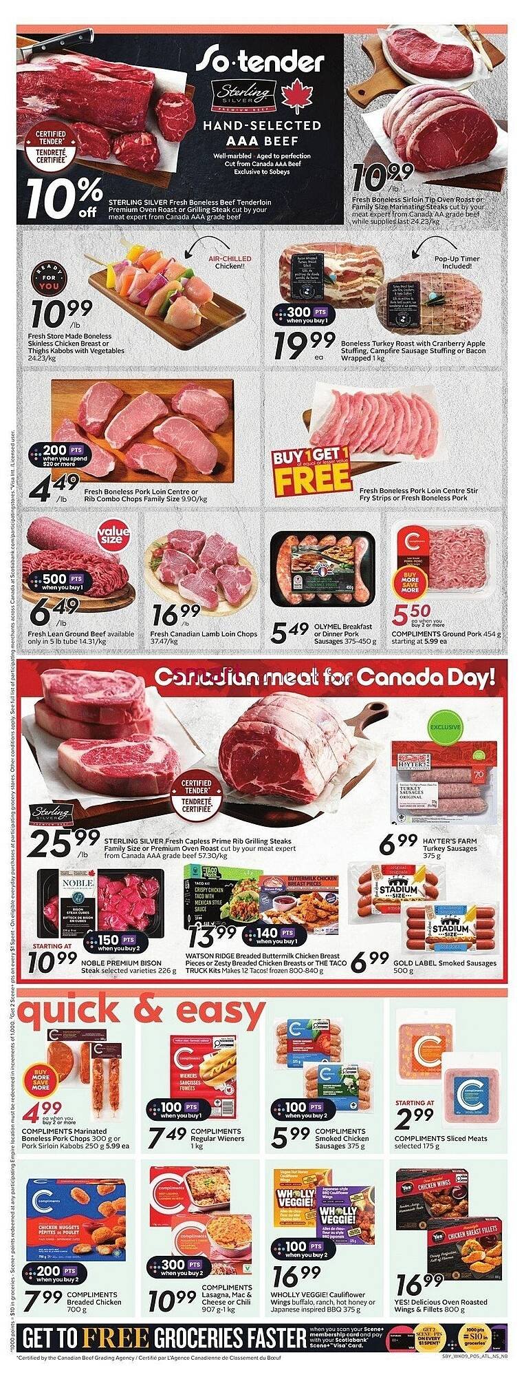 Sobeys flyer