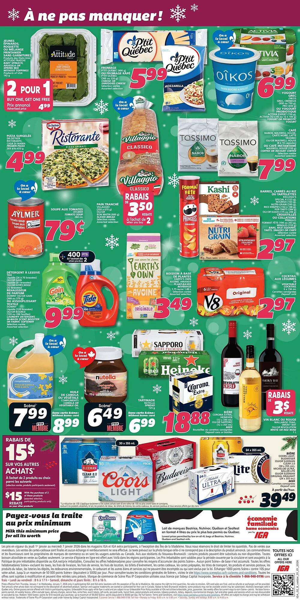 IGA flyer