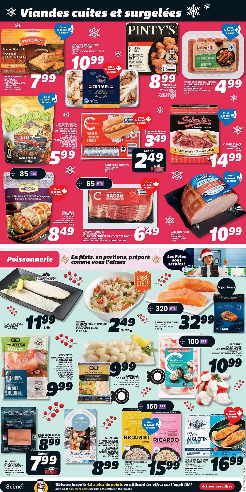IGA flyer