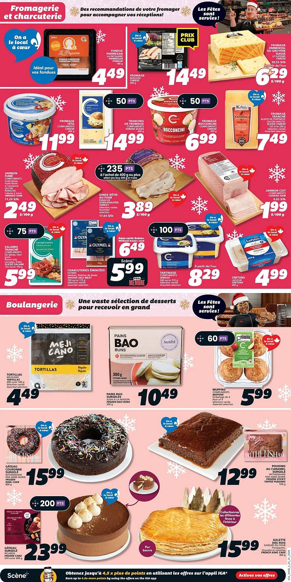 IGA flyer