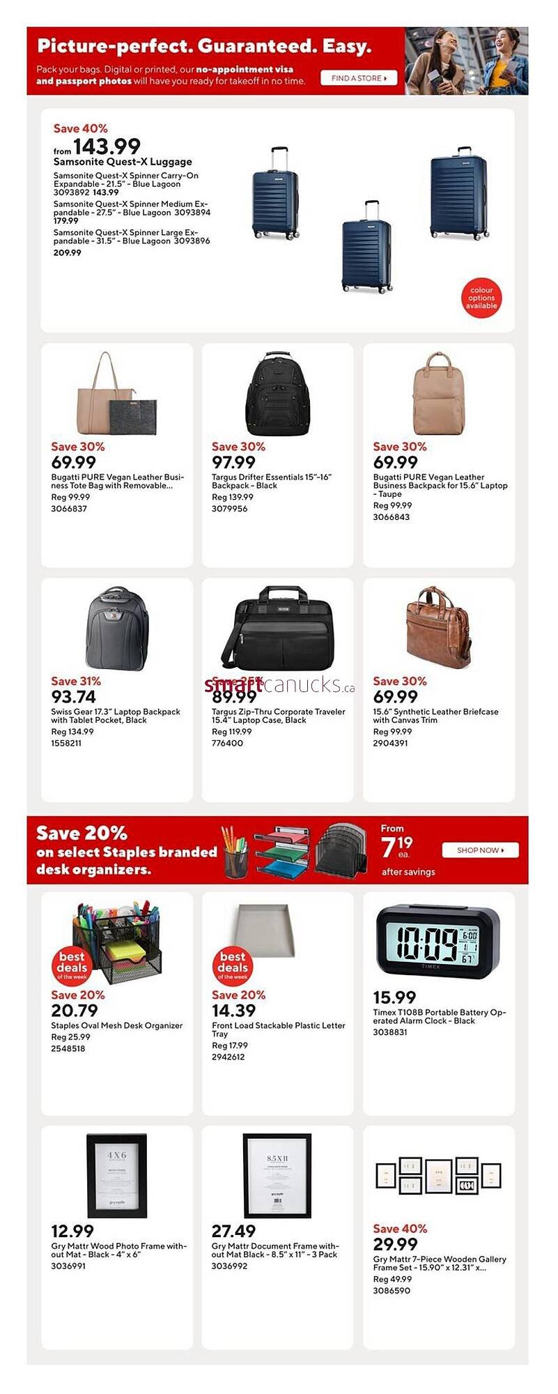 Staples flyer